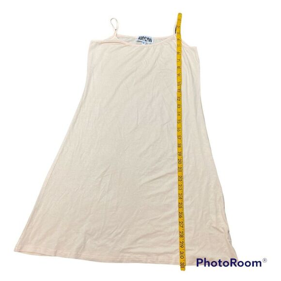 AmyLynn Camisole Chemise Nightgown Peach Beige Size Medium - Picture 7 of 8